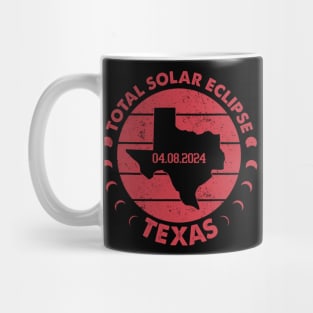 Texas Solar Eclipse 2024 Mug